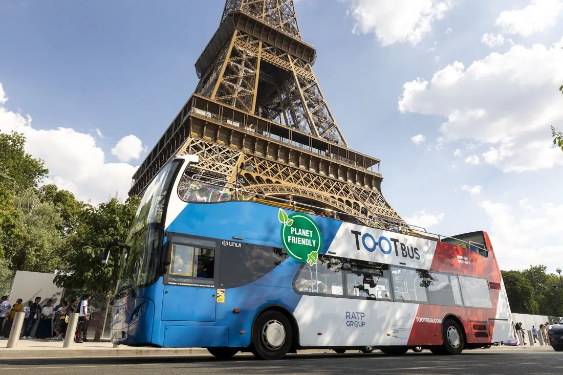 Tootbus Paris, Paris
