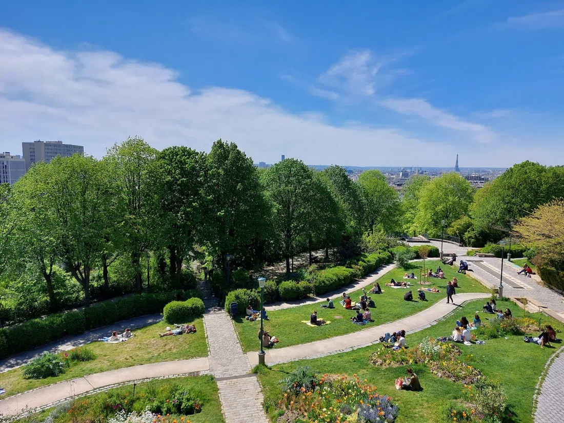 Parc de Belleville, Paris