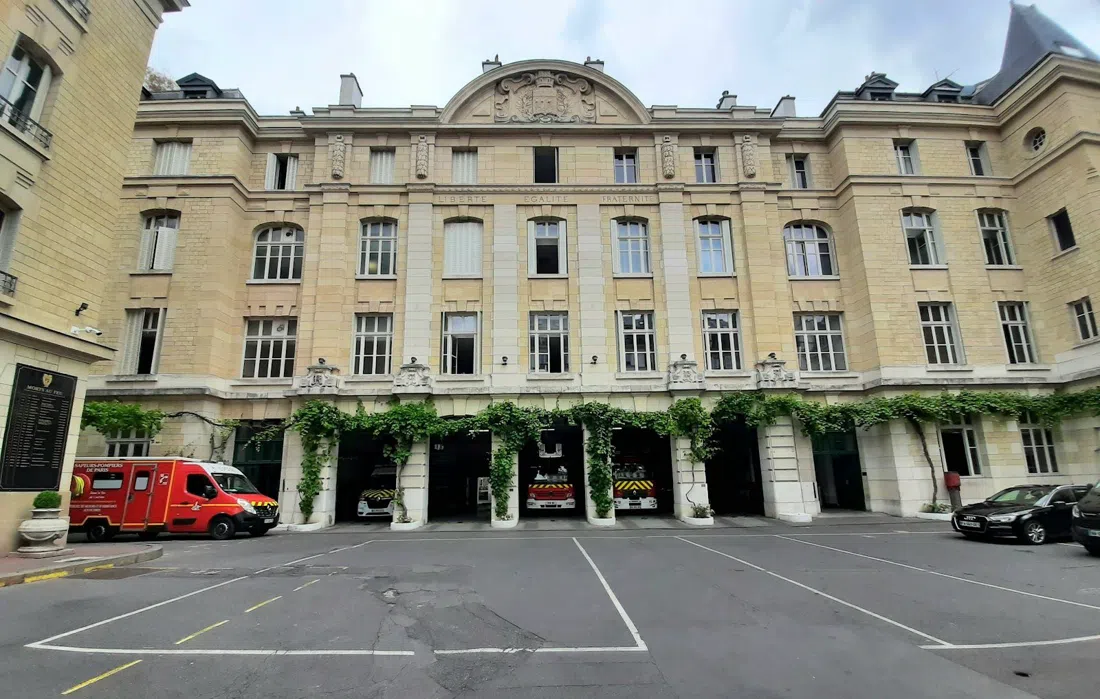 Vigne de la Caserne Blanche (Pompiers de Paris), Parigi