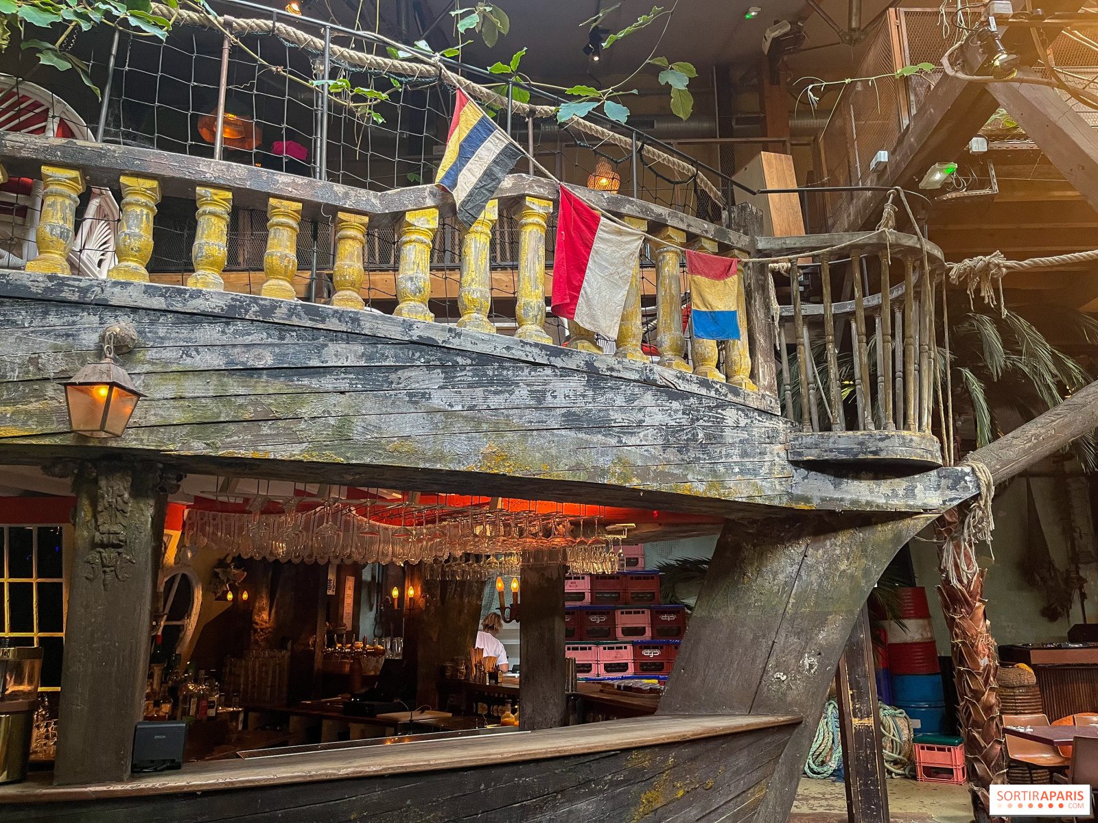 Le Comptoir Général rum bar interior on quai de Jemmapes