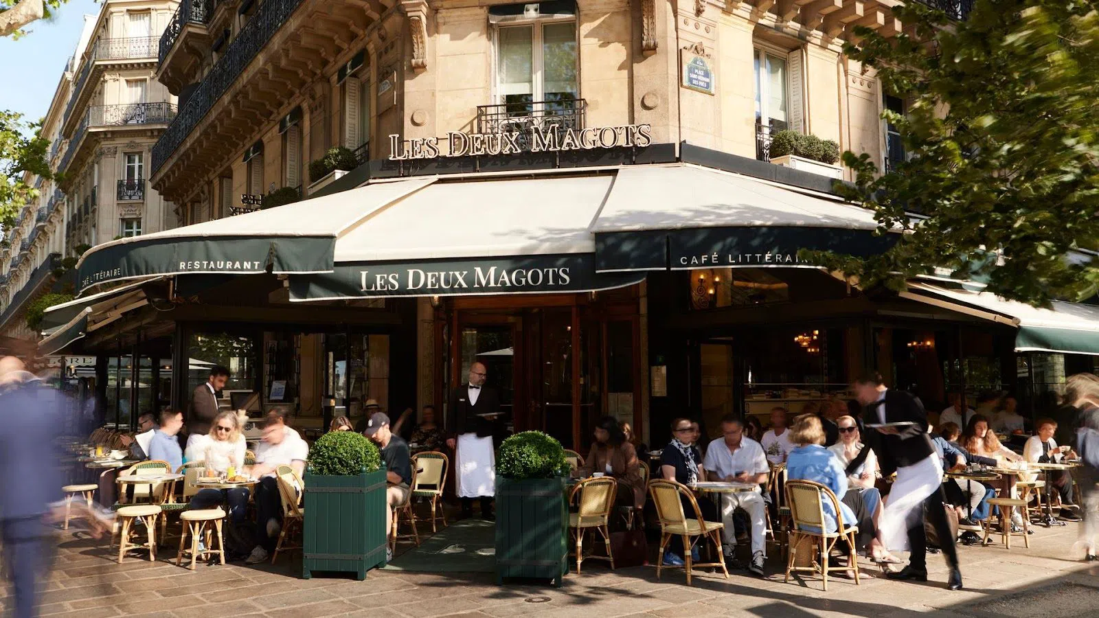 Les Deux Magots, París