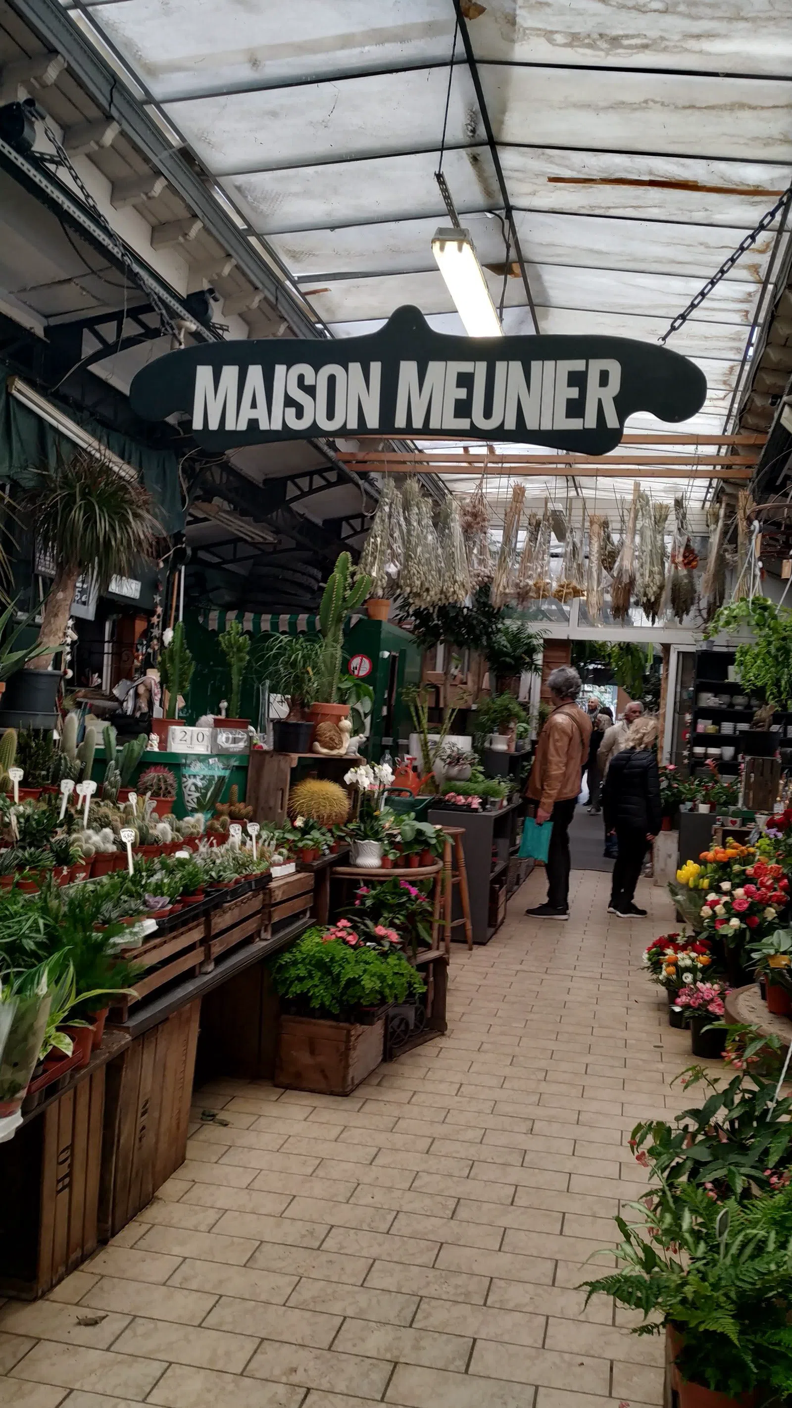 Marché aux fleurs Reine Elizabeth II, Paris